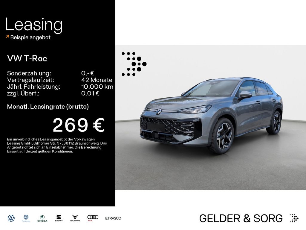 T-Roc R-Line 1.5 eTSI DSG ACC*KEYLESS*PARKASSIST