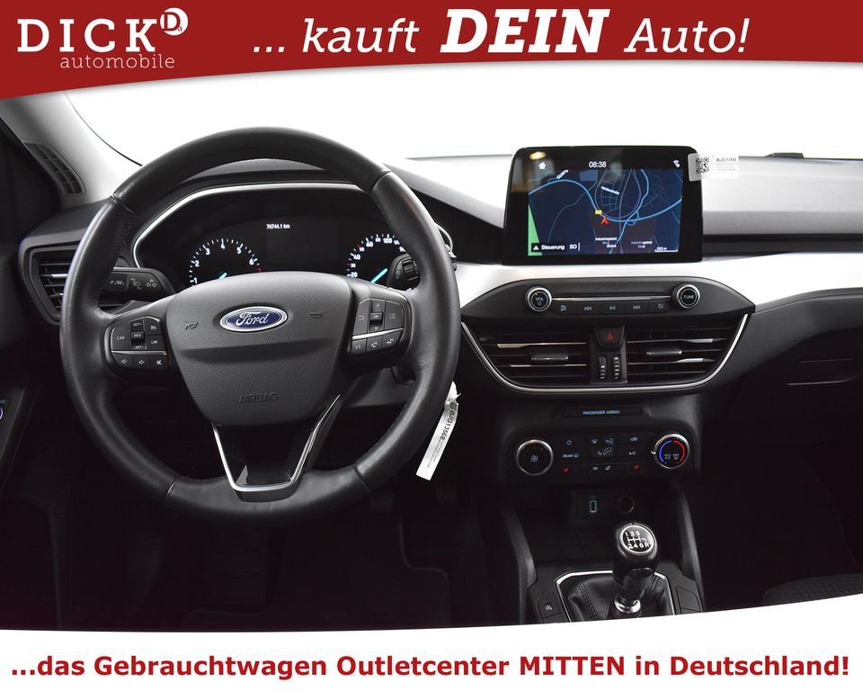 Ford Focus Tur 1.0 EB C&C NAVI+KAMER+SHZ+TEMP+DAB+PDC