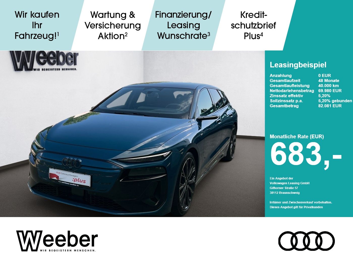 Audi A6 e-tron Avant quattro edition one S line *AHK*