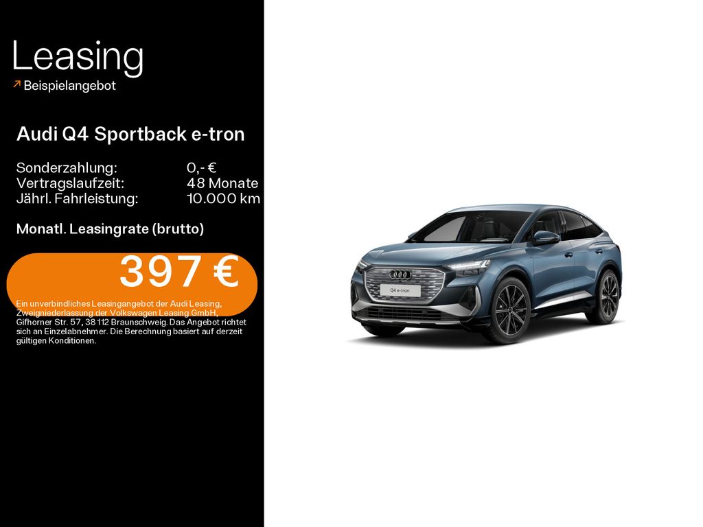 Audi Q4 Sportback e-tron 50 quattro S line*Navi*Matri