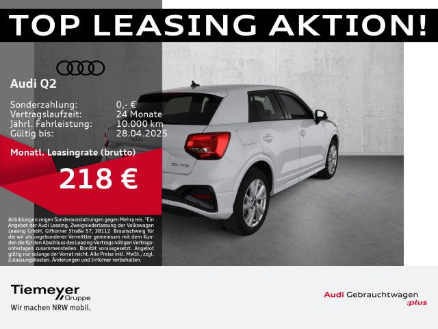 Audi Q2 30 TFSI S LINE LM18 AHK SPORTSITZE