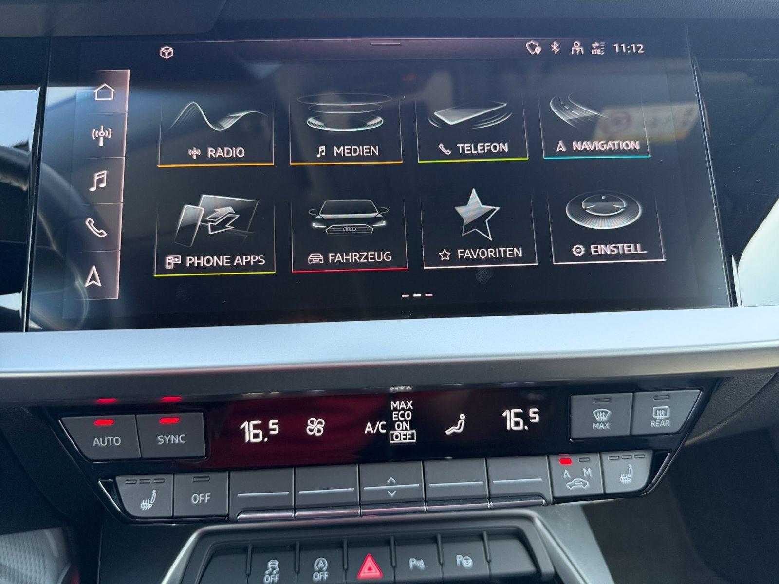 Audi A3 30 TFSI Sportback Navi VC DAB Tempomat PDC Si, миниатюра 11