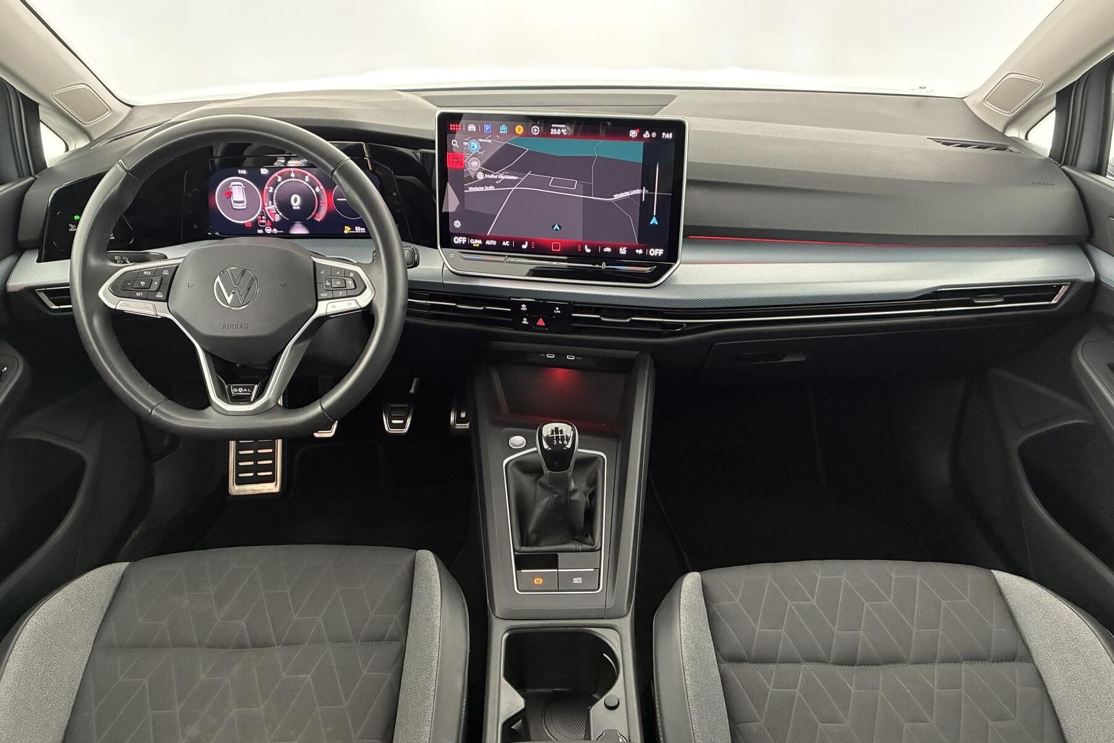 Volkswagen Golf VIII 1.5 TSI Goal Navi ACC LED AHK RFK PDC, миниатюра 10