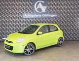 Nissan Micra Acenta/KLIMA/NAVI/RADIO/TEMPOMAT/MUFU - Nissan Micra: Grün