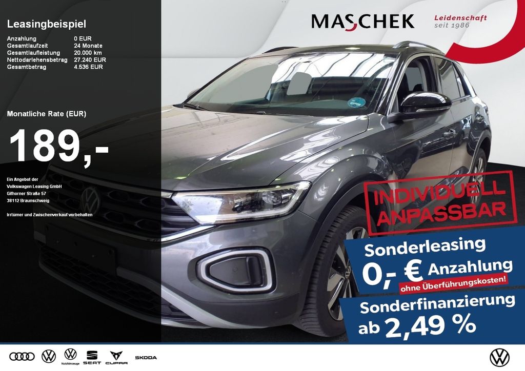 Volkswagen T-ROC Goal 2.0 TDI DSG AHK Navi Kamera GRA Sitzh