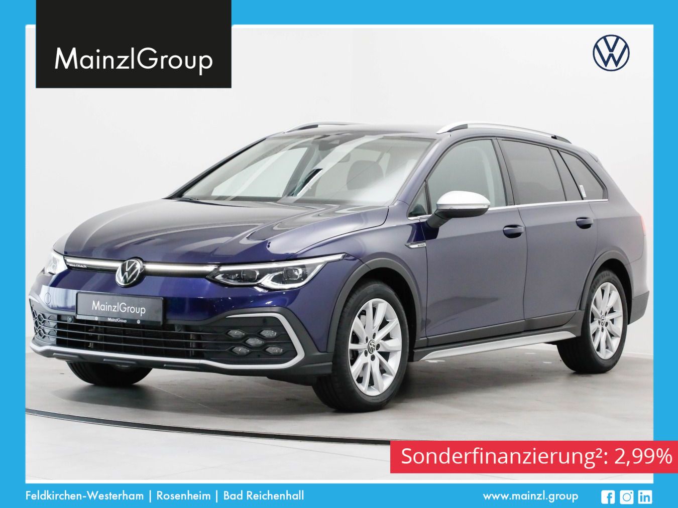 Volkswagen Golf Variant Alltrack 2.0 TDI 4M DSG AHK Nav SHZ