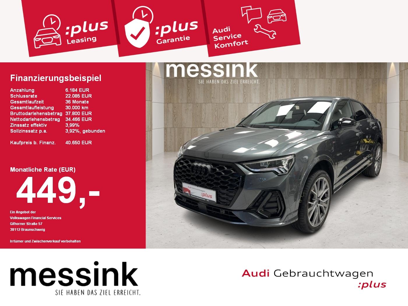 Audi Q3 Sportback 45 TFSI e S-Line *AHK*Navi*Virtual*