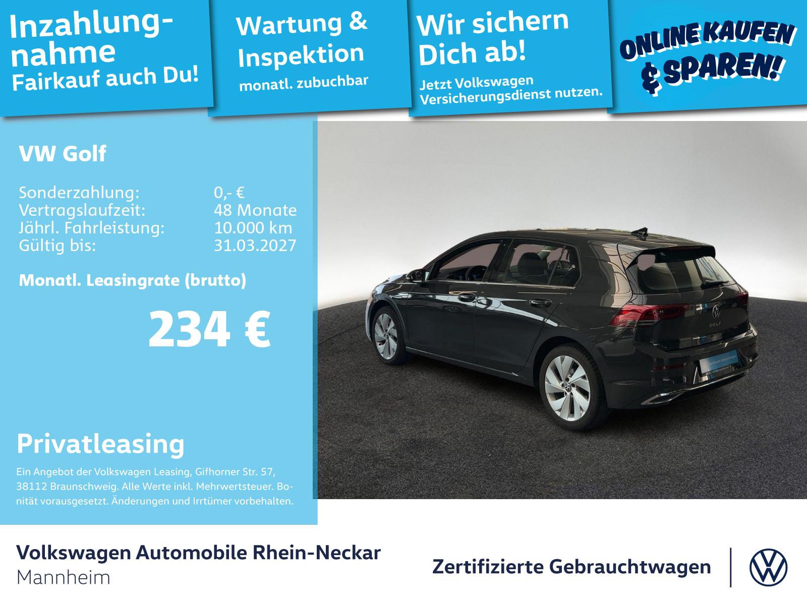 Volkswagen Golf VIII 2.0 TSI Style DSG App-Connect PDC LED, миниатюра 17