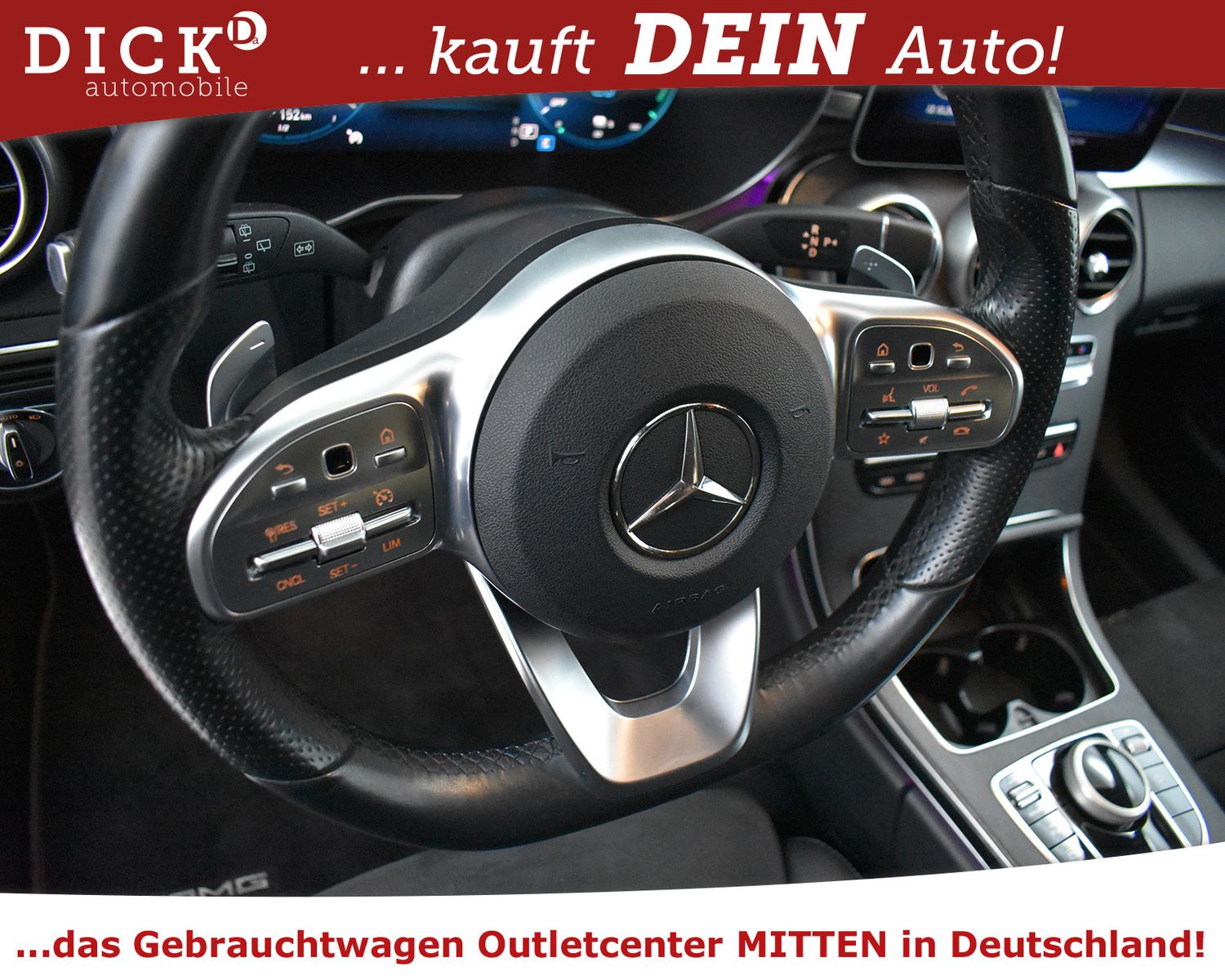 MERCEDES-BENZ C 300de 2X AMG Line NIGHT+STDHZ+AHK+WIDES+MULTIB - Image 15