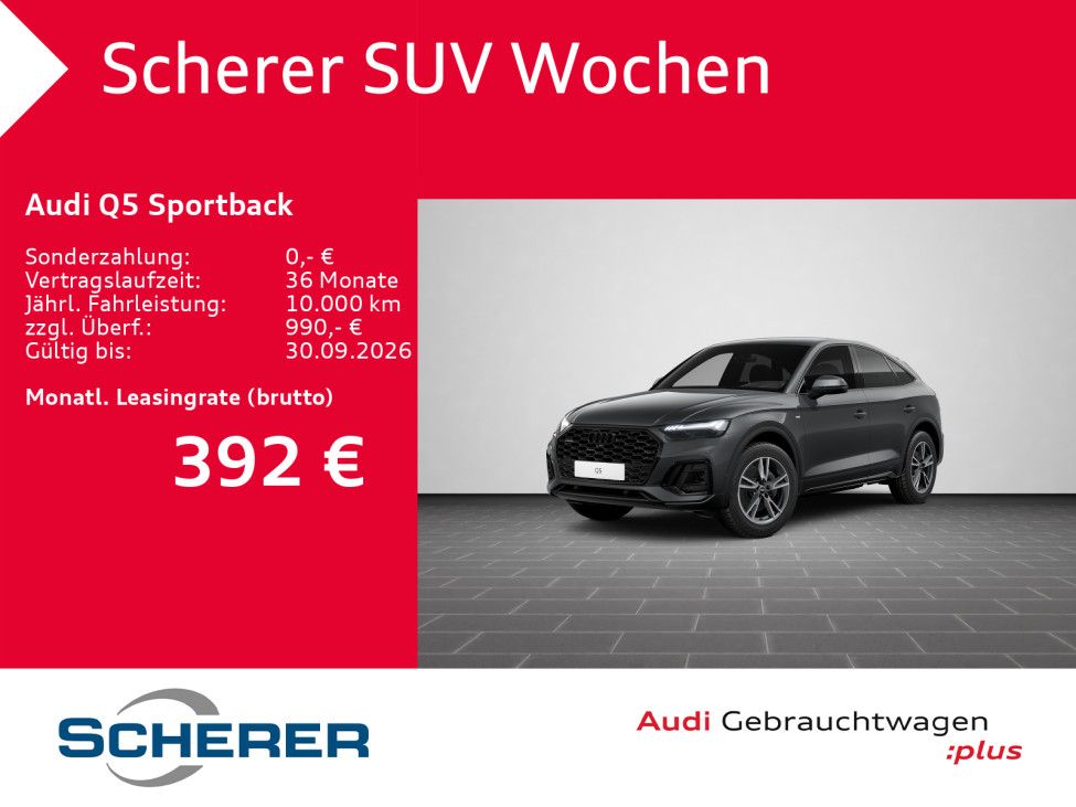 Audi Q5 Sportback S line 50 TDI quattro S tronic AHK 