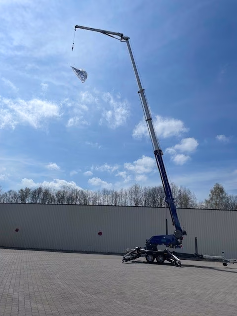 Paus PTK31 Zimmererkran Holzbau Anhängekran PV