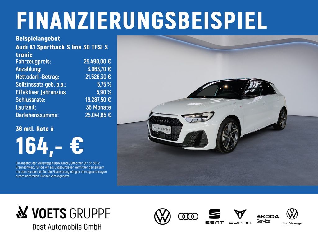Audi A1 Sportback S line 30 TFSI S tronic LED+KAMERA