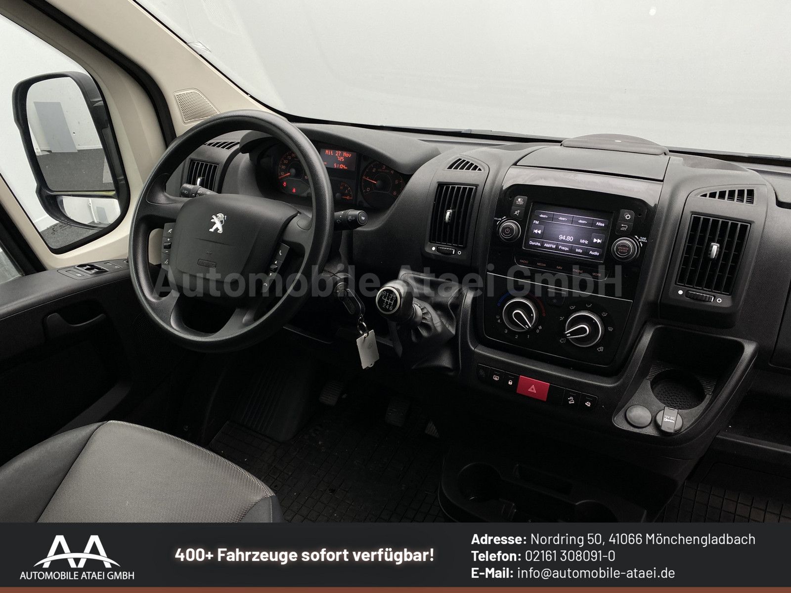 Fahrzeugabbildung Peugeot Boxer 2.2 HDI L1H1 KAMERA+NAVI+STANDHZG. 8265