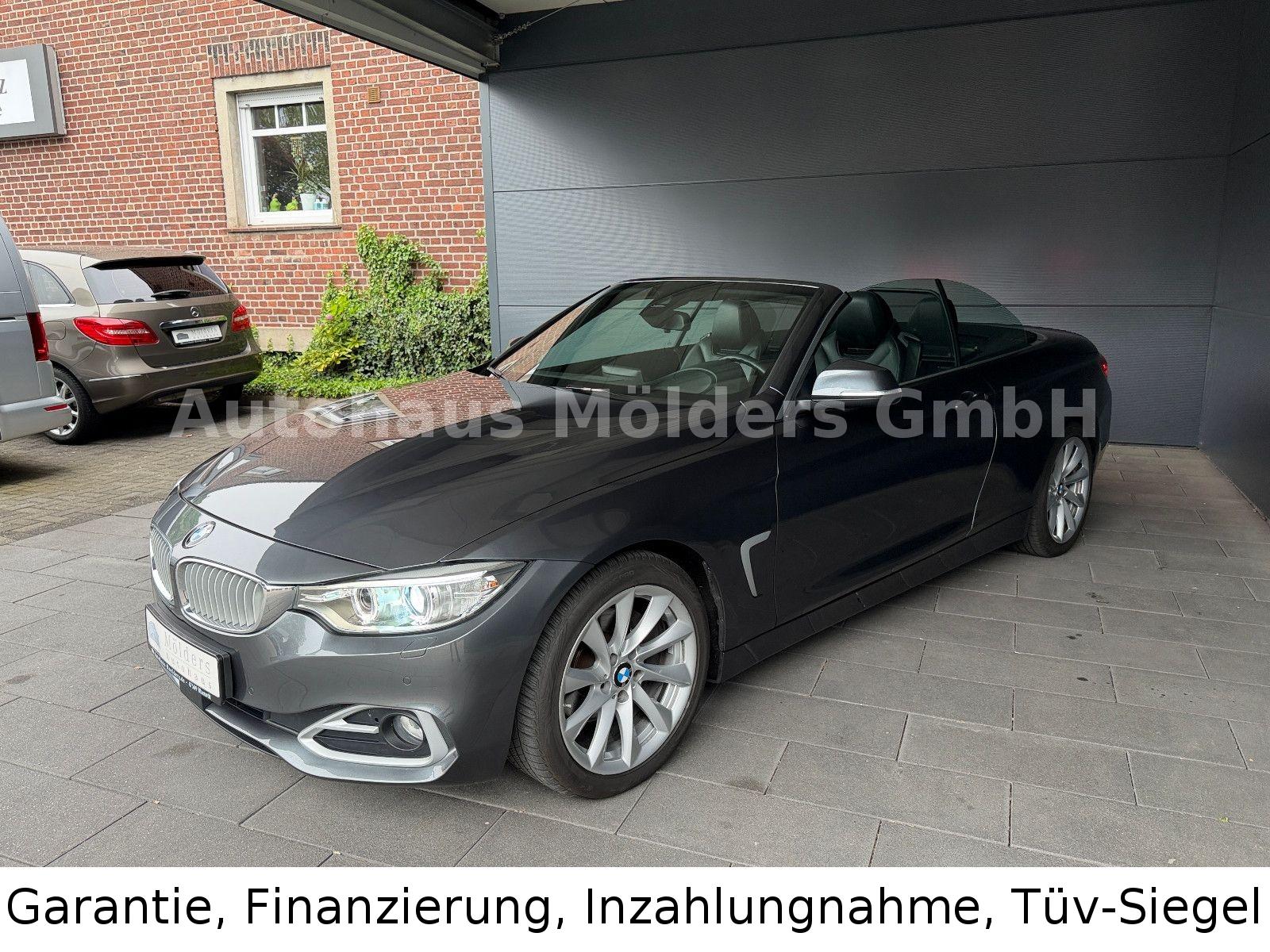 BMW 420d Cabrio Modern*Garantie*Navi*Head-Up*289€mtl