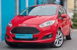 Ford Fiesta Titanium 125 Navi Sitzhzg Alu 8Räder 5Trg - Ford Fiesta: 1.8