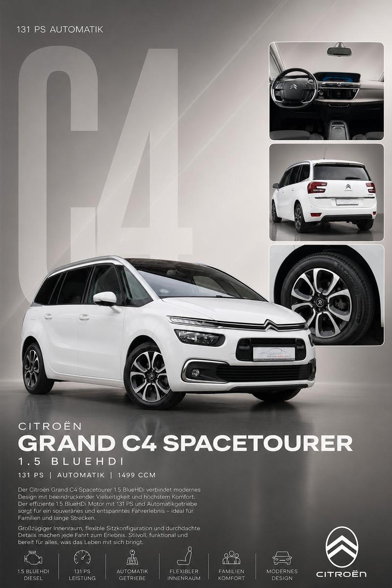 Citroën Grand C4 Spacetourer 1.5 BHDI *MASS*NAV*TEMP*CAM