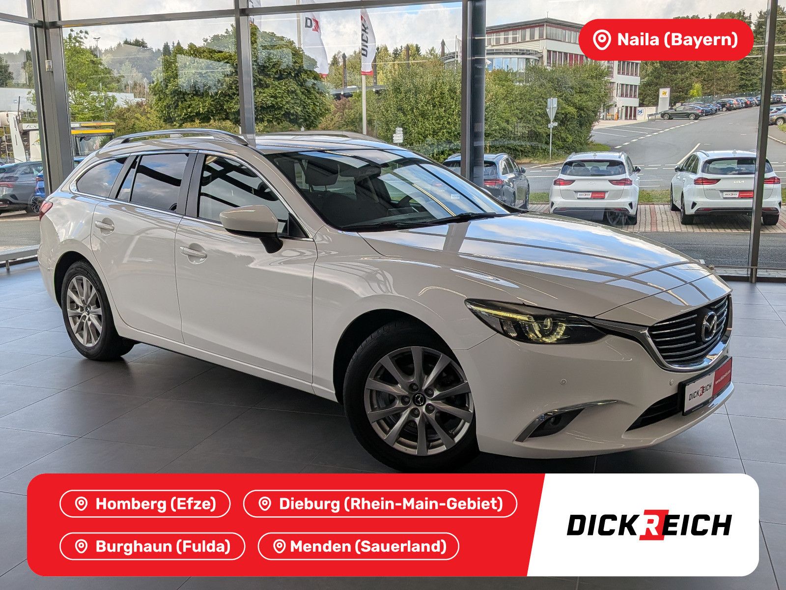 Fahrzeugabbildung Mazda 6 2.0 Aut. Exclusive-Line LED Tempomat PDC SHz