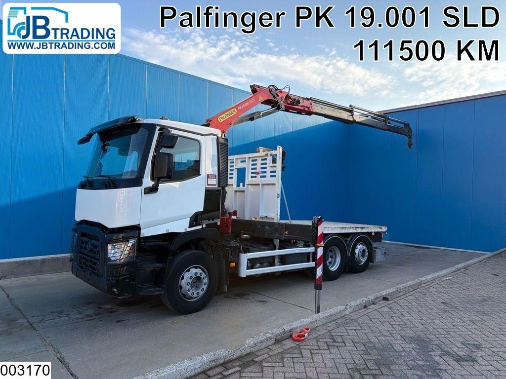 Renault C 430 6x2, EURO 6, Palfinger, Remote, Steeringax