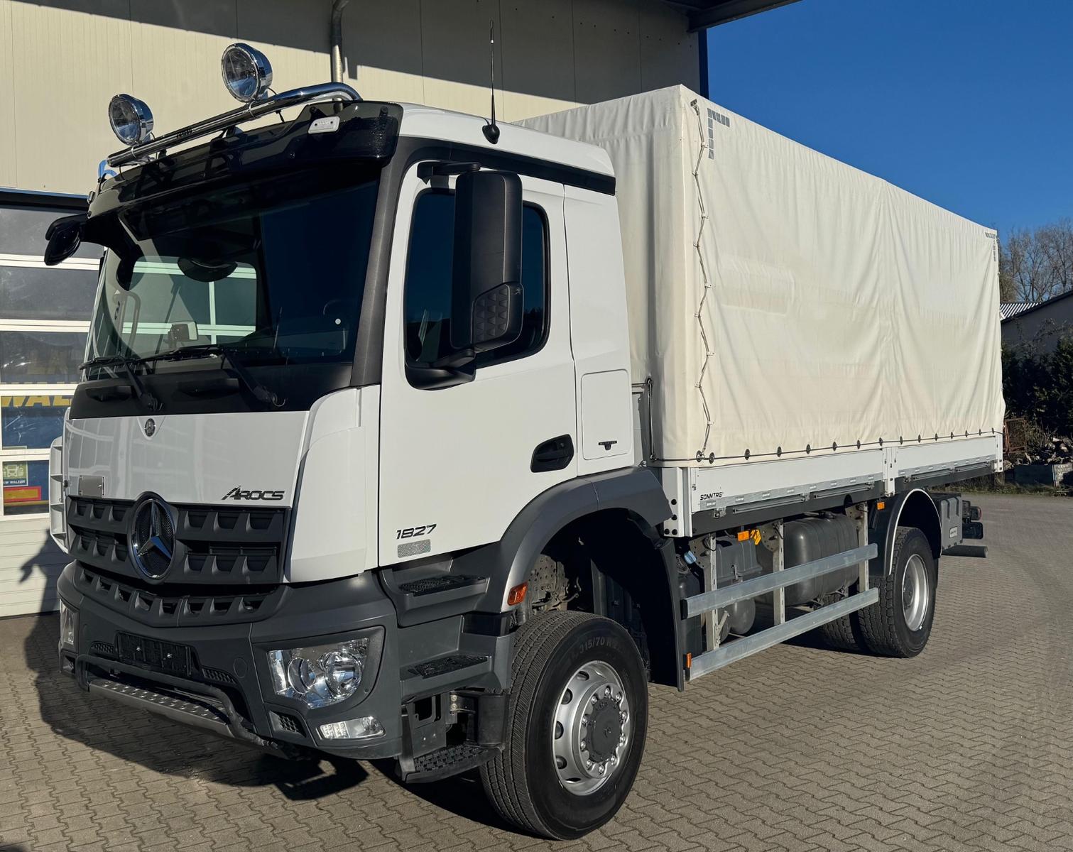 Mercedes-Benz 1827 Allrad 4x4 Klima Heizung 3 Sitze Fahrschule