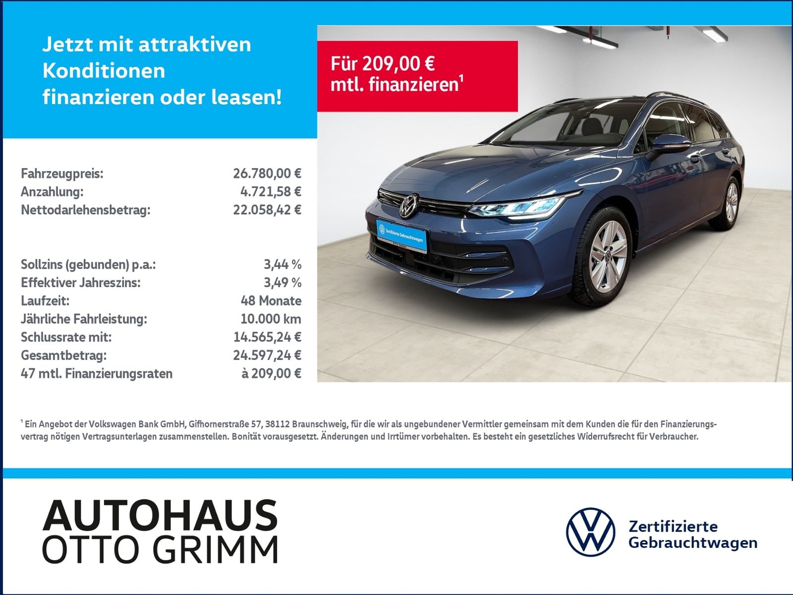 Volkswagen Golf VIII Variant 1.5 eTSI Life DSG LED Navi foto 1