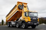 Scania P 450 XT  / 8x6 / WYWROTKA TYLNOZSYPOWA / OPTIC - Scania 8x4