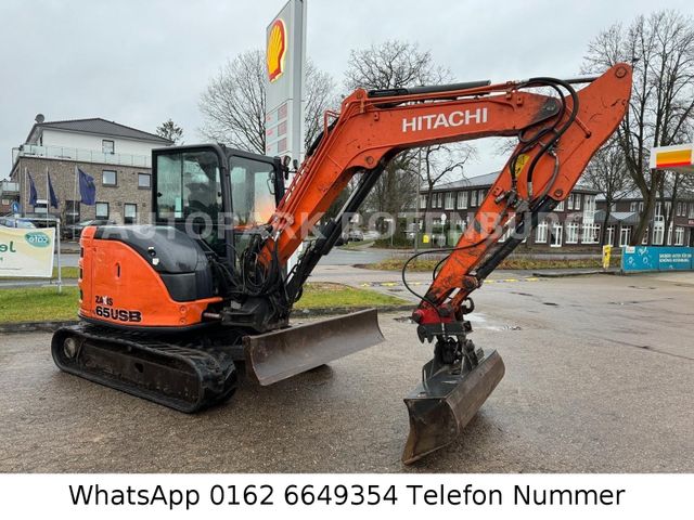 Hitachi ZX65USB-5A CLR Gummi-Ketten-Bagger Klima