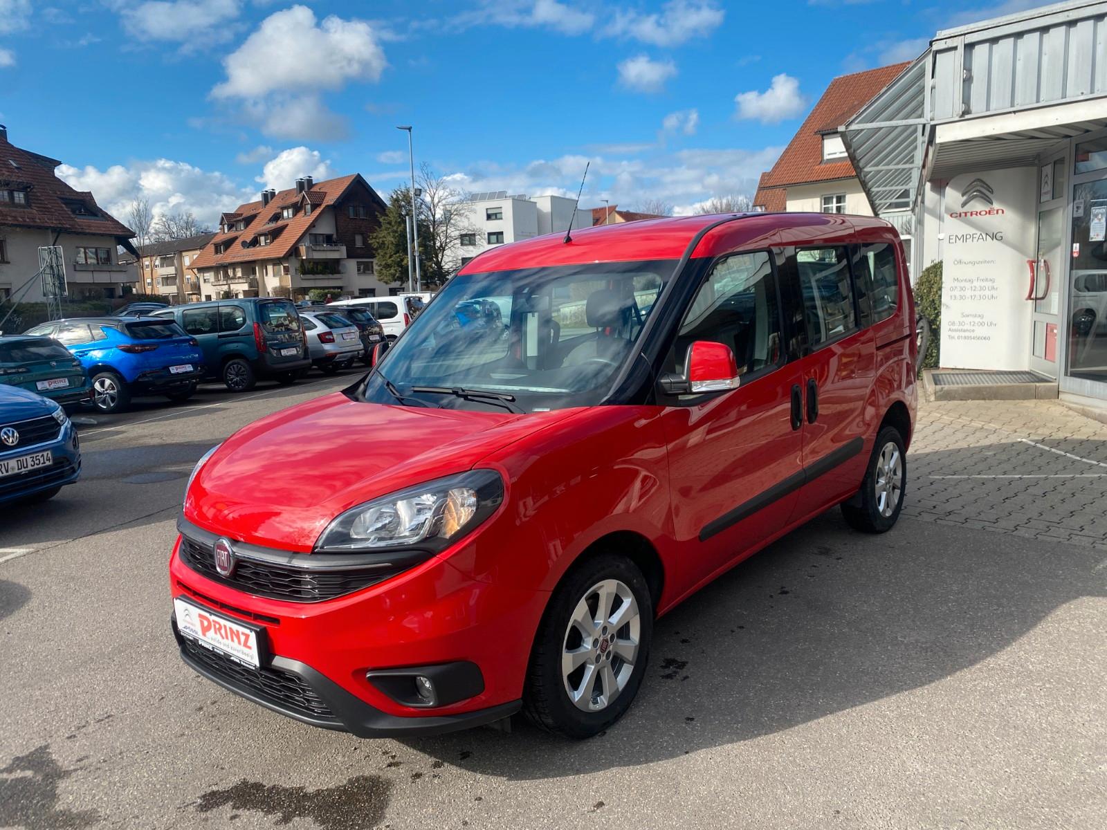 Fiat Doblo Kombi 95 PS *1.Hand*AHK *Schiebetüre li+re