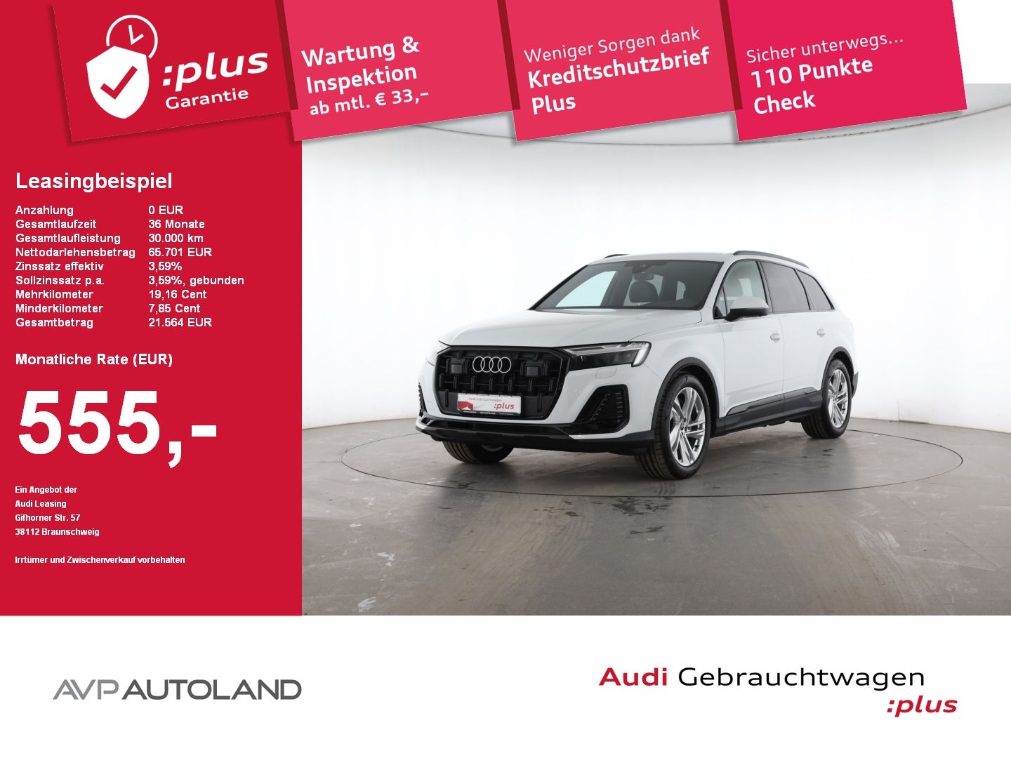Audi Q7 45 TDI quattro tiptronic AHK *7 Sitzer
