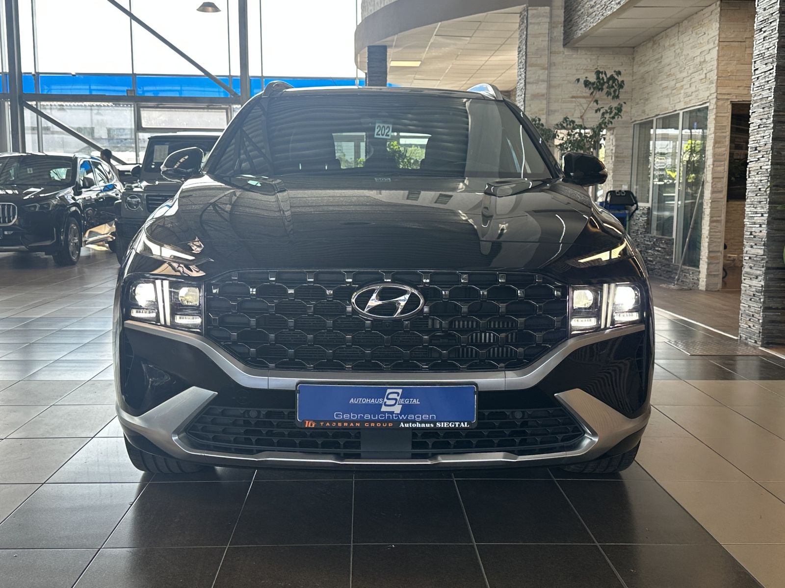 Hyundai Santa Fe Signature Leder Memory 360Cam Pano Krel imagem 2