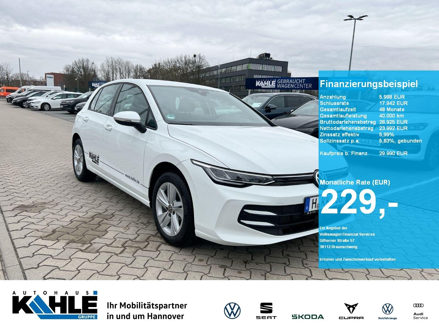 Volkswagen Golf Life 1.5 eTSI DSG Life Navi LED ACC SHZ ACC