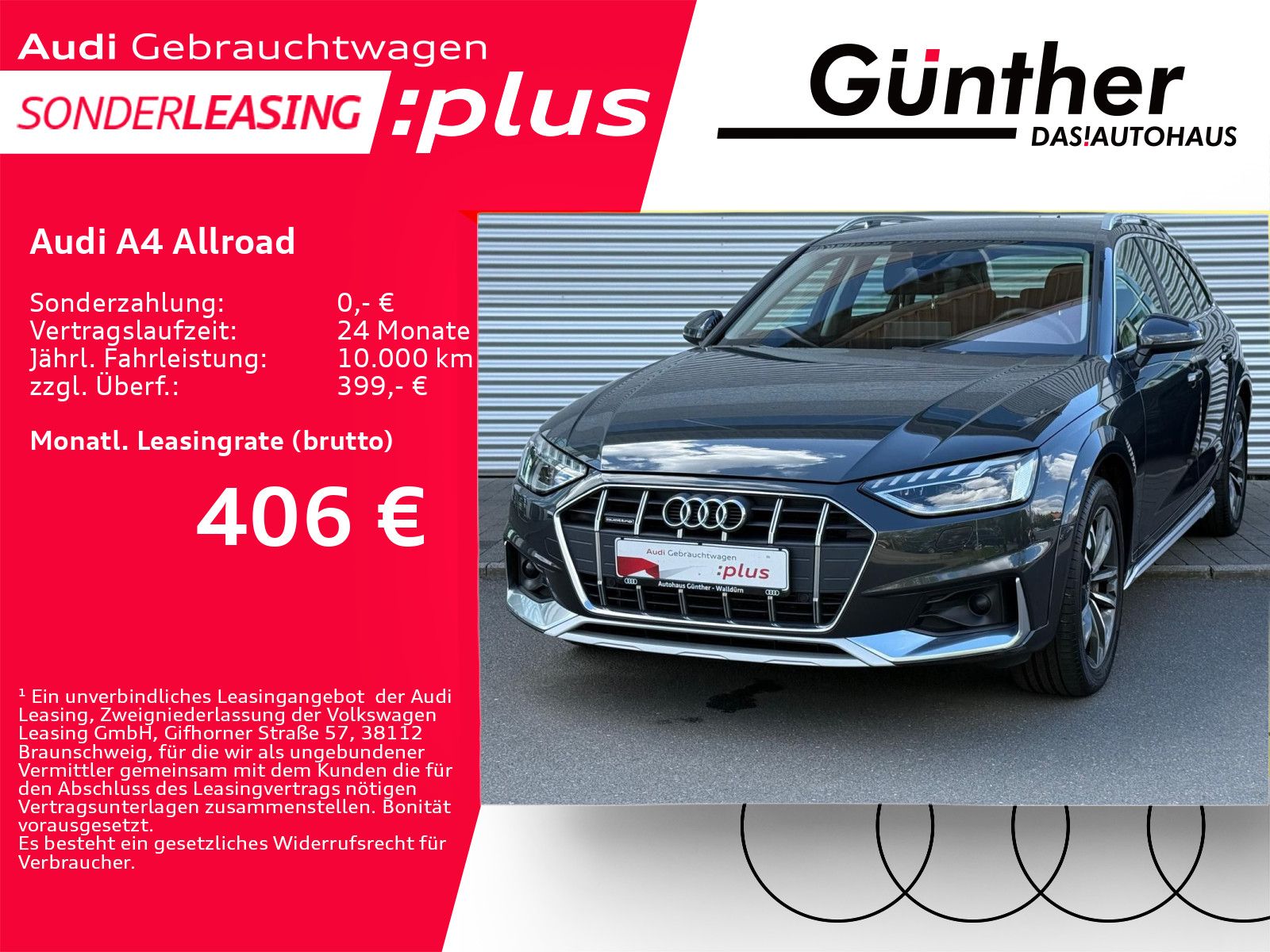 Audi A4 allroad 50 TDI QUATTRO+AHK+MATRIX++WINTERRÄDE