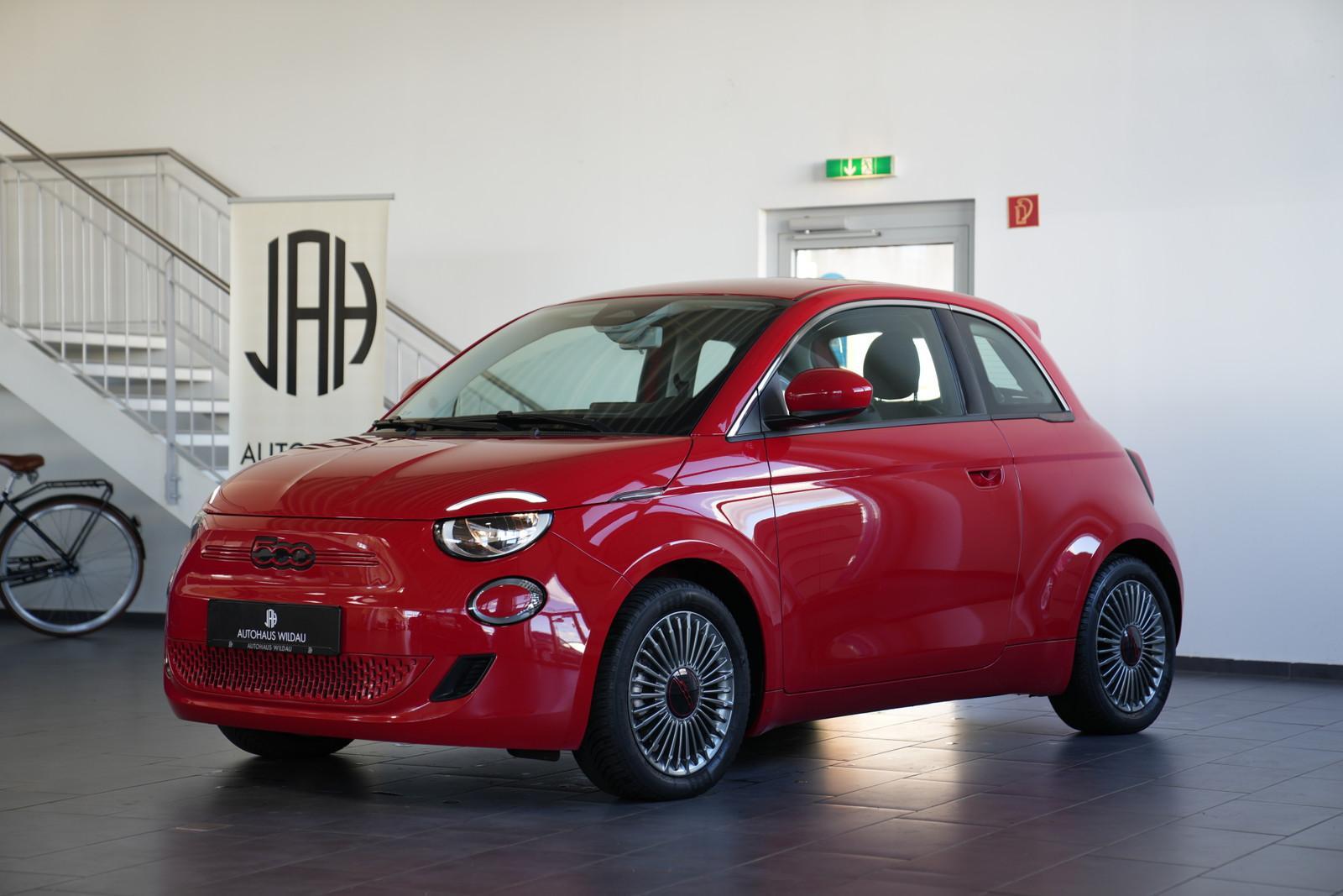 Fiat 500 e Red *NAV*LED*TEMP*