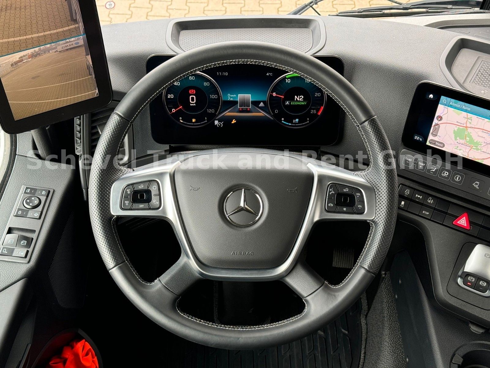 Fahrzeugabbildung Mercedes-Benz Actros 1840 L  Multilift FTR12 Absetzkipper Funk