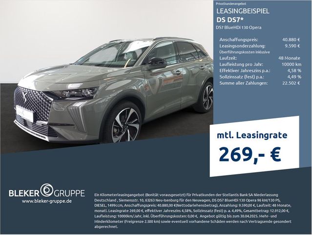 DS Automobiles DS7 BlueHDi 130 Opera