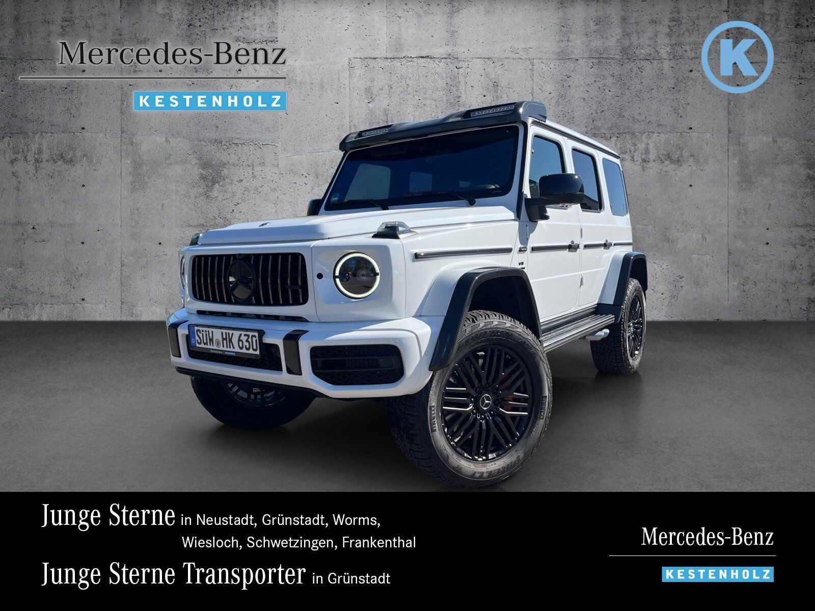 MERCEDES-BENZ G 63 AMG 4x4² NIGHT+TV+BURM+360+DISTR+SDACH+MEMO