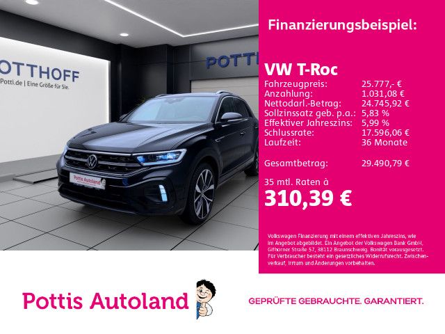 Volkswagen T-Roc 1.0 TSI R-LINE KAMERA PDC SITZHZG LM19