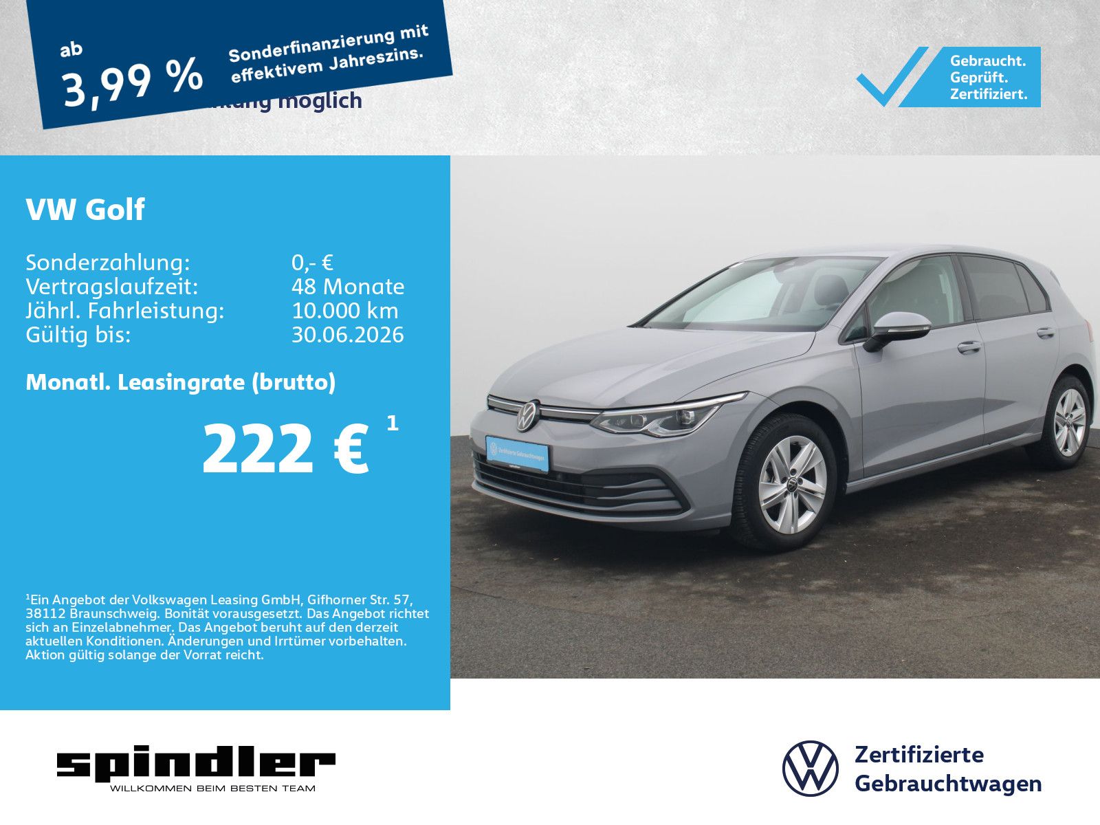Volkswagen Golf VIII Life 1.5TSI / Navi, CarPlay, LED+, SHZ