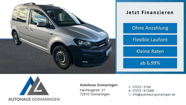 Volkswagen Caddy PKW Trendline*1.Hand*SHZ*FES*TÜV Neu'PDC*