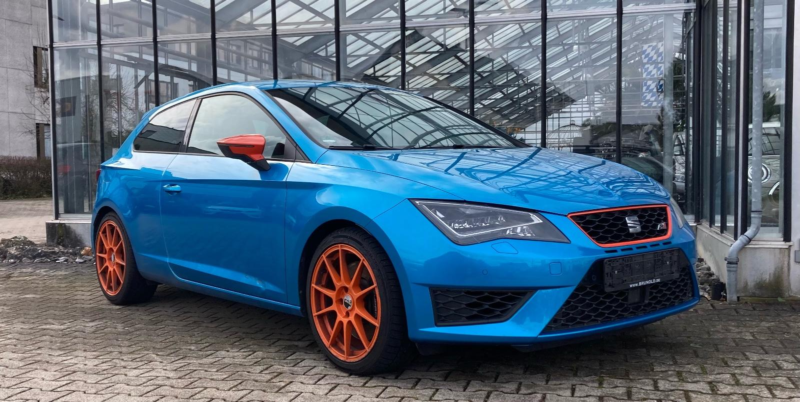 Seat Leon SC 290 DSG Cupra Orange Line Alu 19" Leder