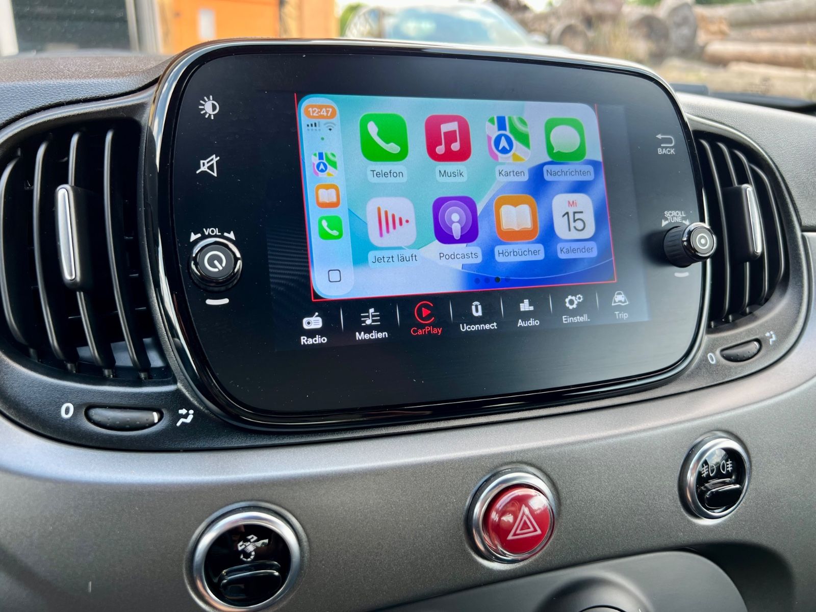 ABARTH 595 KLIMA PDC CARPLAY L+R SENSOR