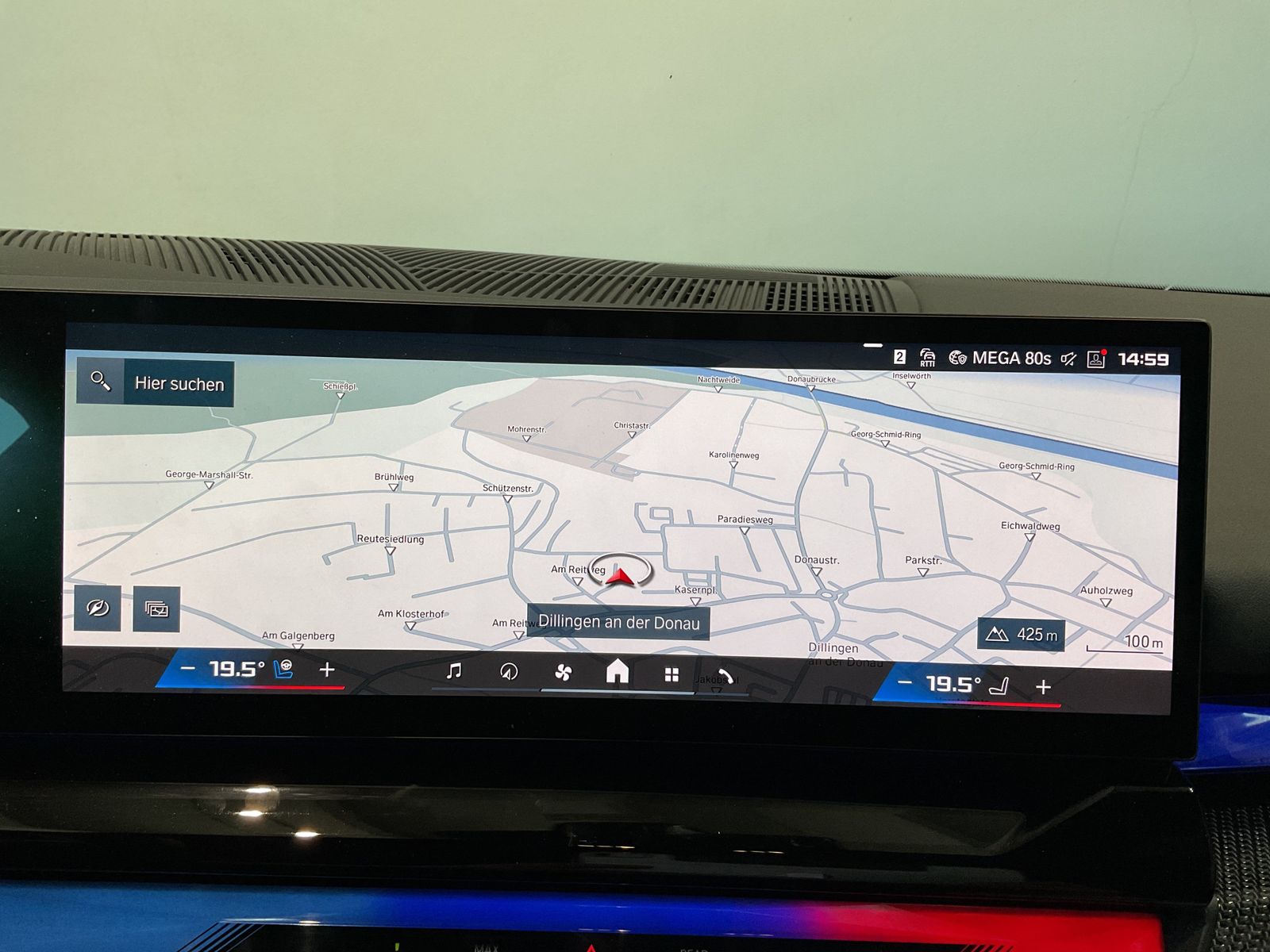 Fahrzeugabbildung BMW M5 Limousine |Sitzbelüftung vorn |M Carbon-Keram