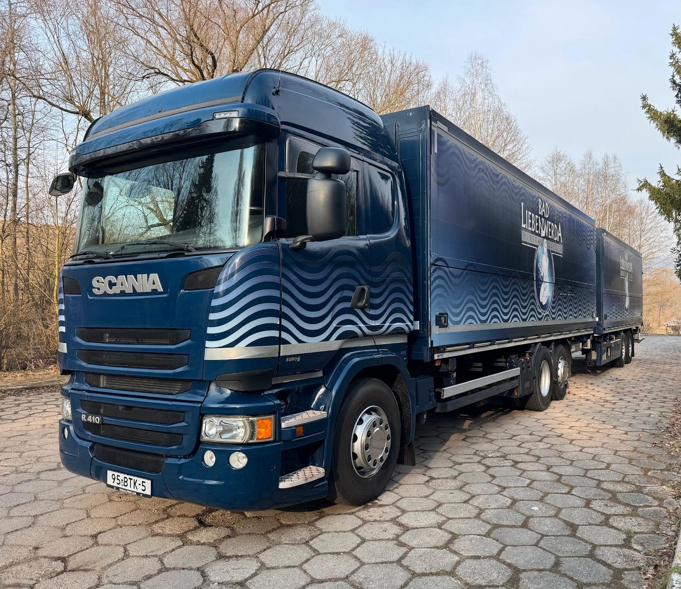 Scania R 410/Euro 6/orten trailer/full service history
