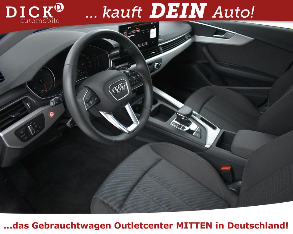 Audi A4 35d S-Tr. >NAVI+KAMERA+LED+SHZ+DAB+TEMP+17"
