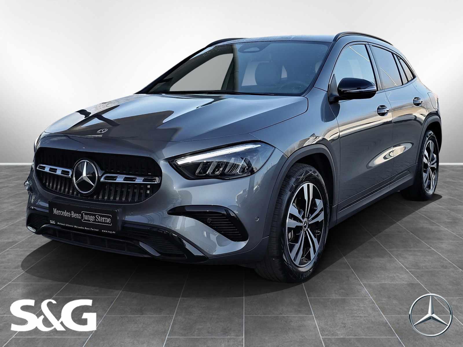 Mercedes-Benz GLA 180 Progressive AHK+NIGHT+18"+LEDER SAGEGREY