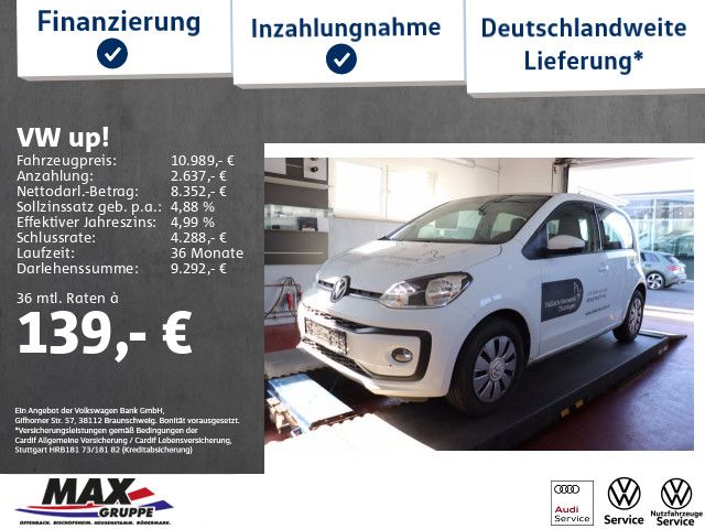 up! MOVE UP! 1.0 TSI +MAPS&MORE+SHZ+KLIMAANLAGE+