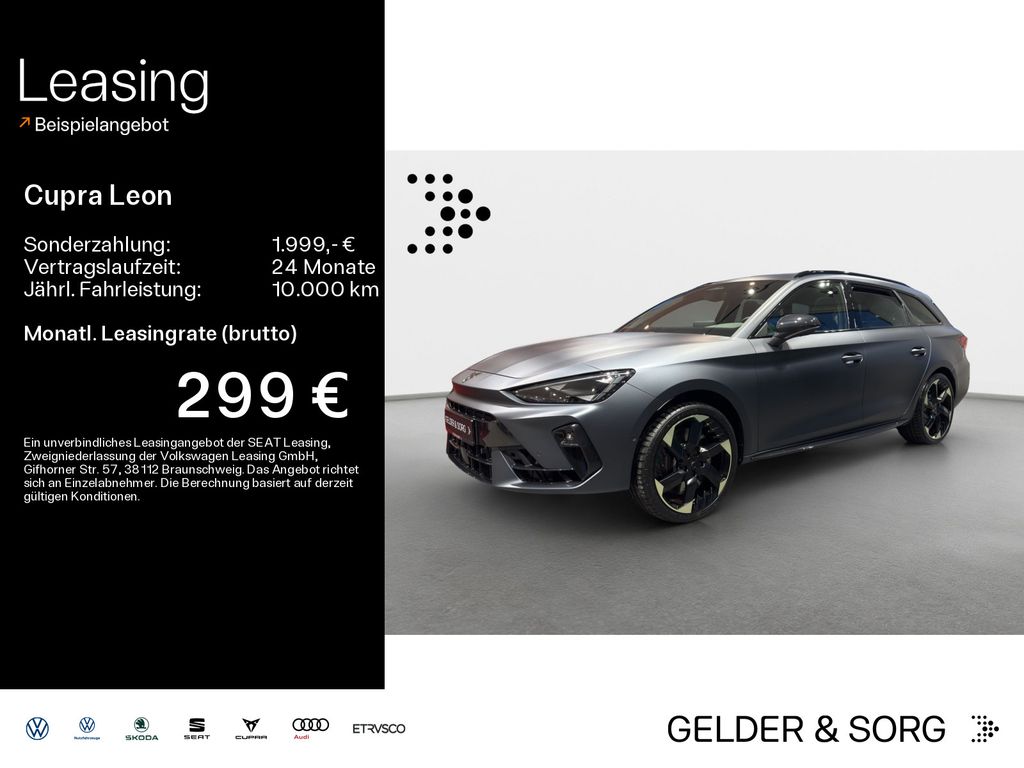Cupra Leon Sportstourer VZ 2.0 TSI AHK*MATRIX*NAVI*SEN