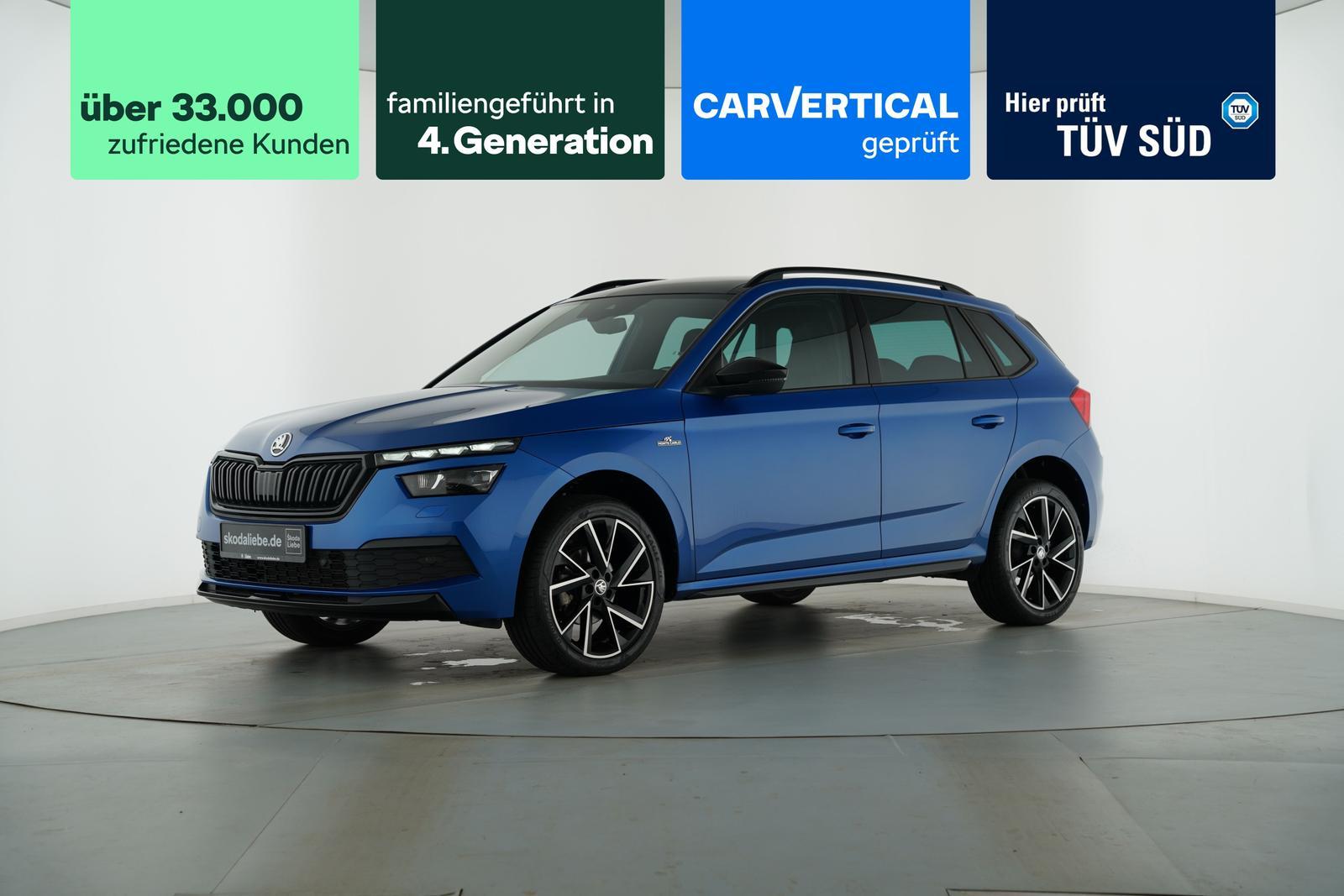 Skoda KAMIQ MONTECARLO 1.5TSI DSG -ELEKTR. SPORTSITZE-