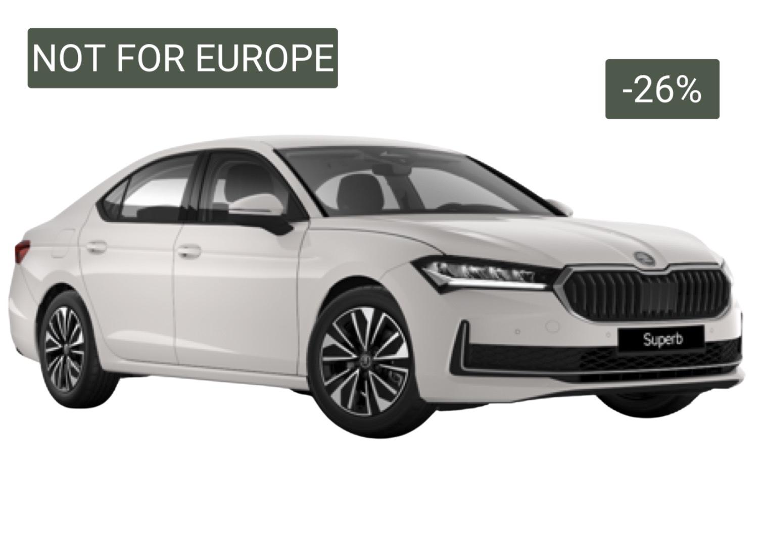 Skoda Superb 2.0 TDI DSG Selection      - 26%    EUR1