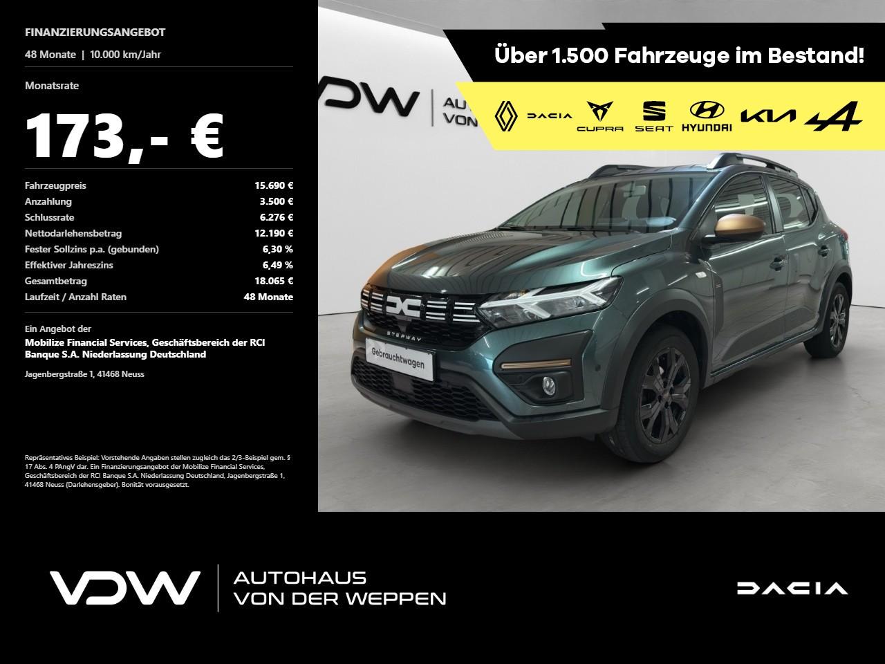 Dacia Sandero III Stepway Extreme+ Klima Navi