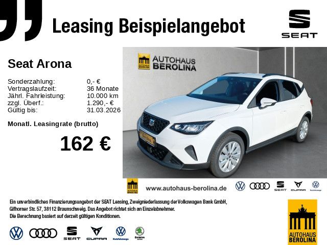 Seat Arona 1.0 TSI Road Edition DSG *NAV*GRA*PDC*SHZ*